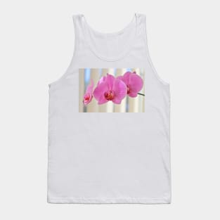 Pink Moth Orchid Tank Top